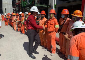 Visita gobernador de Tamaulipas, la Refinería Olmeca