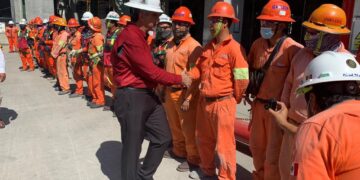 Visita gobernador de Tamaulipas, la Refinería Olmeca