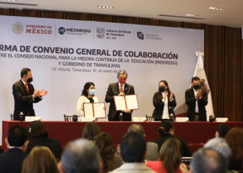 Buscan mejorar educación básica y media superior en Tamaulipas