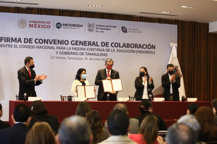 Buscan mejorar educación básica y media superior en Tamaulipas