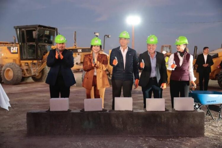 Colocan primera piedra de Recinto Fiscal Estratégico en Nuevo Laredo