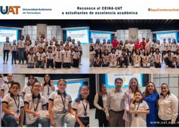 Reconoce UAT a sus estudiantes de excelencia académica del CEINA