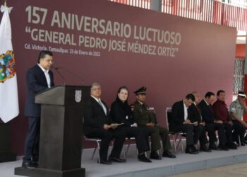 Conmemora Ayuntamiento 157 aniversario luctuoso del Gral. Pedro J. Méndez