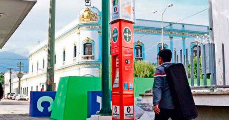 Retiran torres de pánico del centro de la ciudad