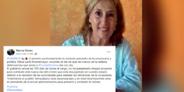 Hallan en Tamaulipas el cuerpo de la empresaria Elena Lavín en carretera de Ciudad Victoria
