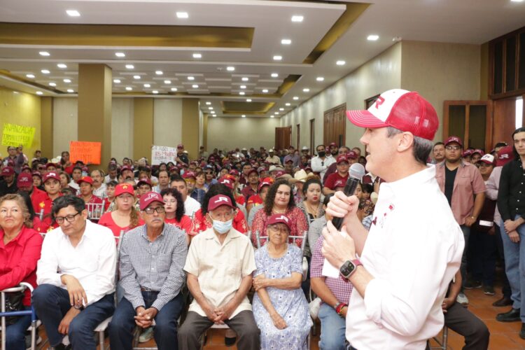 Visita JR la mitad del estado en sólo 9 días