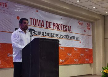_Toma protesta Sección 59, a su primer Secretario General electo por voto universal