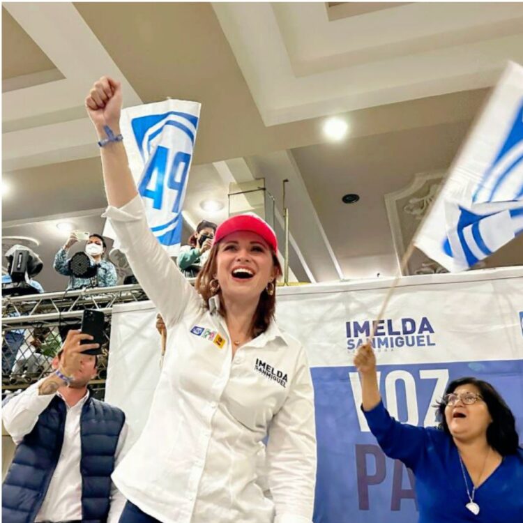 Llevaremos a Tamaulipas a la victoria y defenderemos a nuestro México”: Imelda Sanmiguel