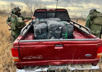 Realizan militares primer decomiso del año de marihuana y cocaína
