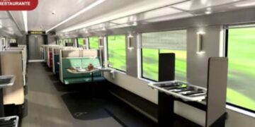 En las entrañas del Tren Maya: así luce desde los comedores a las regaderas de los camarotes