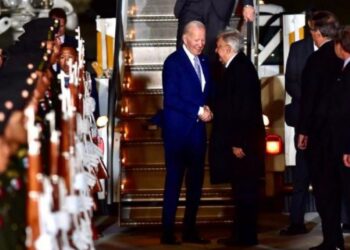 AMLO confirma que Joe Biden llegó a su hotel en Polanco