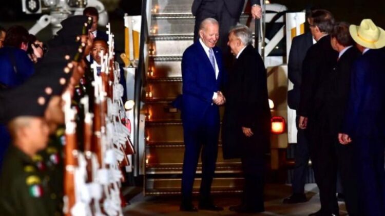 AMLO confirma que Joe Biden llegó a su hotel en Polanco
