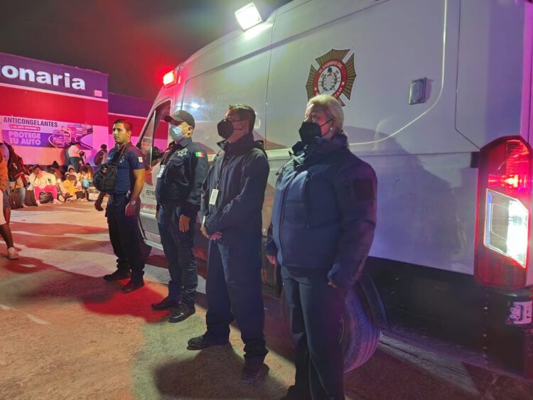 Resguardó PCyB a cerca de 3 mil migrantes por humo de basurero clausurado