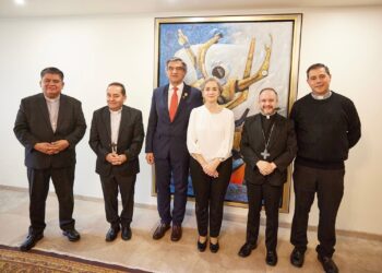 Se reúne el gobernador con los obispos de Tamaulipas