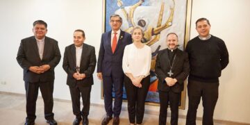 Se reúne el gobernador con los obispos de Tamaulipas