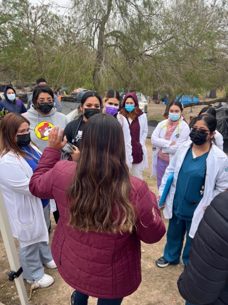 Participa INJUVE Tamaulipas en brigada de salud para atención a migrantes