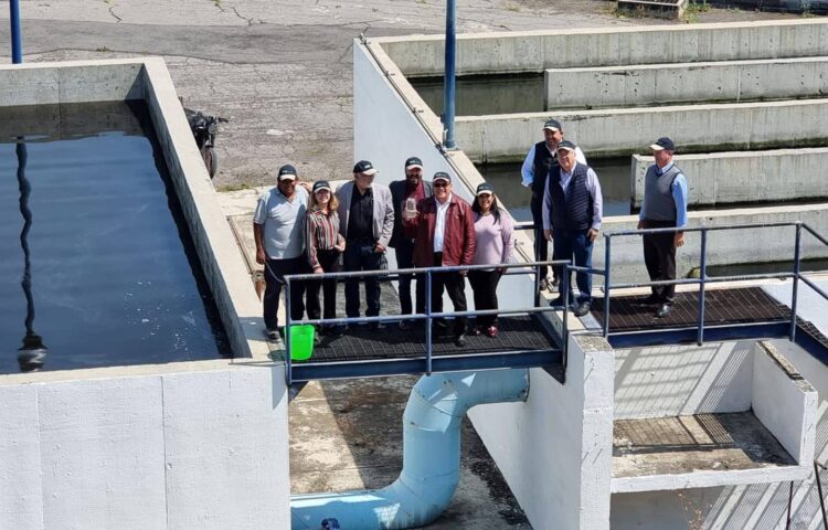 Trabaja Obras Públicas en proyecto de saneamiento integral de aguas residuales en el sur del Estado