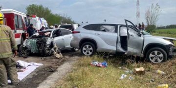 Choque deja seis muertos en carretera “La Ribereña”