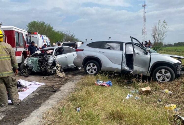 Choque deja seis muertos en carretera “La Ribereña”