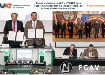 Suman esfuerzos la UAT y UTMART para desarrollar proyectos de impacto social en la zona costera