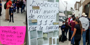 Padres de Familia cierran escuela primaria de “Leyes de reforma” en Llera