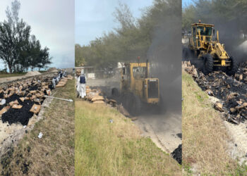 Destruye FGR más de 33 toneladas de carbón contaminado con cocaína en Altamira