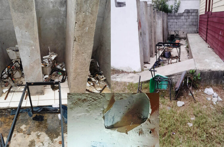 Insalubre y latente peligro se encuentran las instalaciones de la Secundaria Técnica 87