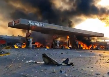 Explota pipa en gasolinera de carretera Tula-Tlahuelilpan