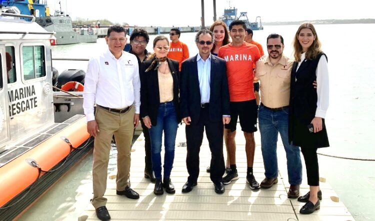 Embajador de Reino Unido en México visita Puerto del Norte en Matamoros       