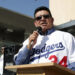 Dodgers retira el histórico número de Fernando Valenzuela