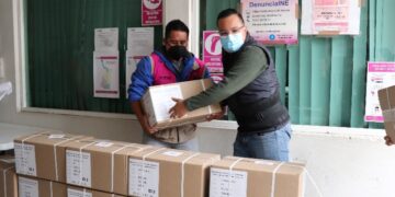 Llegan a Tamaulipas 17 toneladas de material para elecciones extraordinarias del 19 de febrero