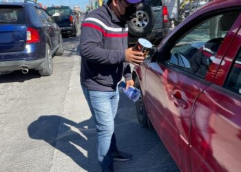 Participan antorchistas de Nuevo Laredo en colectas económicas