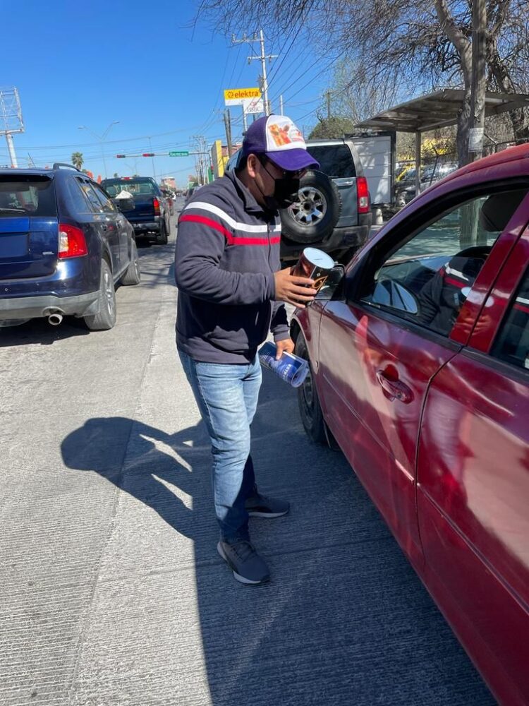 Participan antorchistas de Nuevo Laredo en colectas económicas