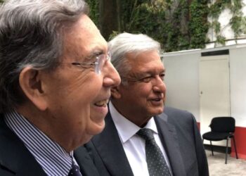 AMLO aplaude que Cuauhtémoc Cárdenas renunciara a Mexicolectivo: “Yo lo estimo mucho”