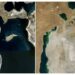 Desaparece el Mar Aral, ubicado en la frontera de Kazajistán y Uzbekistán