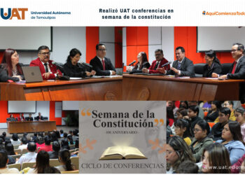Realiza UAT ciclo de conferencias por el 106 aniversario de la Constitución