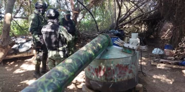 Asegura Sedena en Culiacán narcolaboratorio más grande en México