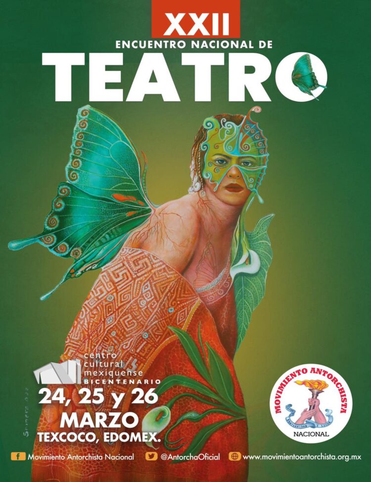 Realizará Antorcha XXII Encuentro Nacional de Teatro