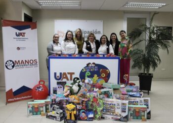 Invita UAT a la colecta “Donando un juguete haces feliz a un corazón”