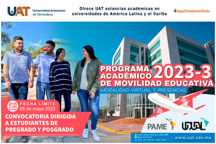 Ofrece UAT programa de estancias académicas en América Latina y el Caribe