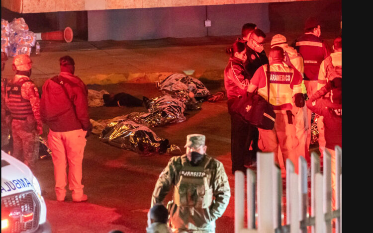 Incendio deja al menos 39 migrantes muertos en el Instituto Nacional de Migración