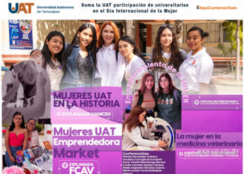 Organiza UAT participación de universitarias en eventos del Día Internacional de la Mujer