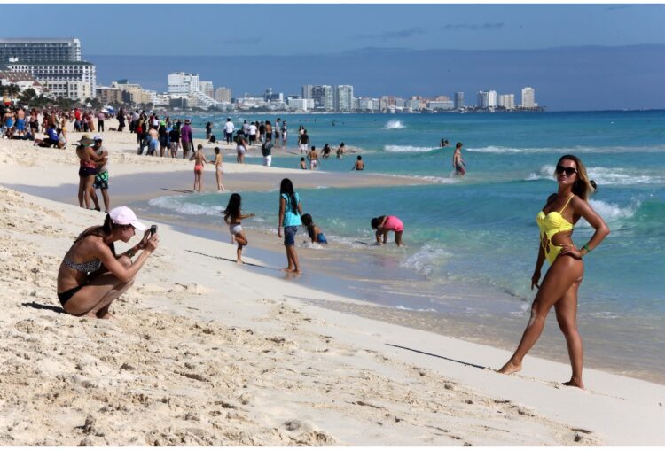 El turismo internacional en México sube un 28.5 % interanual en enero