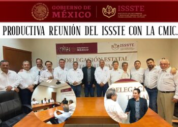Se reúnen el ISSSTE y la CMIC Victoria