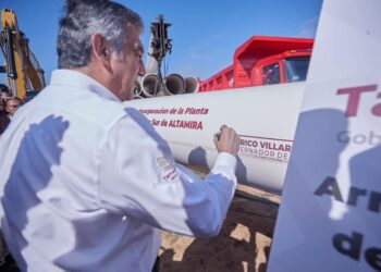 Obras de infraestructura hidráulica prioridad para el bienestar de las y los tamaulipecos