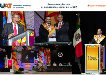 Gobernador destaca el compromiso social de la UAT