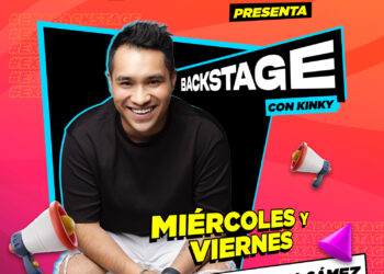 Cristian Arteaga “Kinky” consigue contenidos cortos y divertidos desde el Backstage.