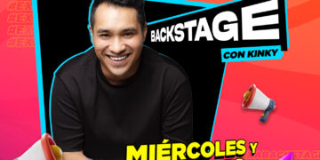 Cristian Arteaga “Kinky” consigue contenidos cortos y divertidos desde el Backstage.