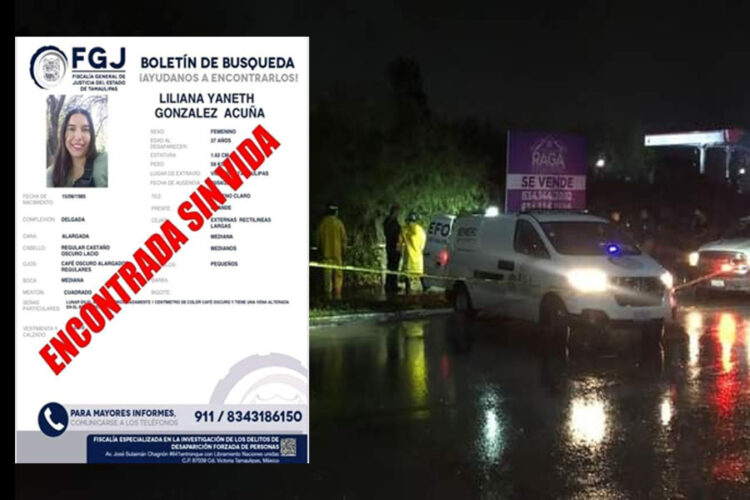 Hallan cadáver de mujer reportada como desaparecida