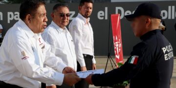 Tercer bloque de la Guardia Estatal culmina Curso de Readiestramiento Policial